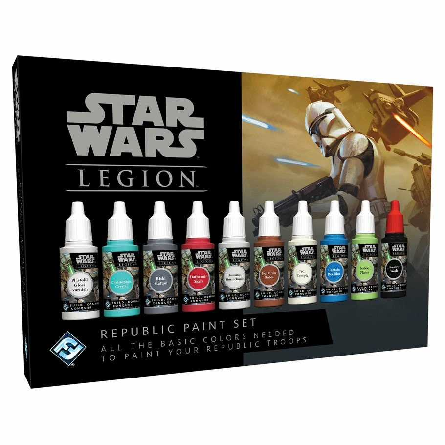 Fantasy Flight Games SW Legion: Republic Paint Set 3 Fantasy Flight Games SW Legion: Republic Paint Set