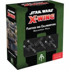 Fantasy Flight Games Star Wars SW X-Wing 2nd Edition: Fugitives And Collaborators Squadron Pack Expansion Miniatures Game
