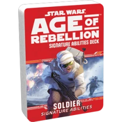 Fantasy Flight Games Star Wars: Age Of Rebellion: Soldier Signature Abilities Role Playing Game
