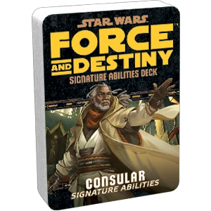 Fantasy Flight Games Star Wars: Force And Destiny: Consular Signature Abilities Deck Role Playing Game 3 Fantasy Flight Games Star Wars: Force And Destiny: Consular Signature Abilities Deck Role Playing Game