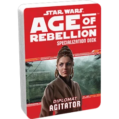 Fantasy Flight Games Star Wars: Age Of Rebellion: Agitator Specialization Deck Role Playing Game