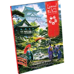 Fantasy Flight Games All Books Legend Of The Five Rings L5R RPG: Courts Of Stone Role Playing Game