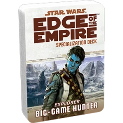 Fantasy Flight Games Star Wars: Edge Of The Empire: Big Game Hunter Specialization Deck Role Playing Game