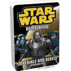 Fantasy Flight Games Star Wars RPG: Imperials And Rebels III Adversary Deck Role Playing Game