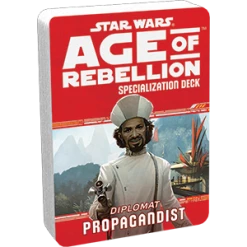 Fantasy Flight Games Star Wars: Age Of Rebellion: Propagandist Specialization Deck Role Playing Game
