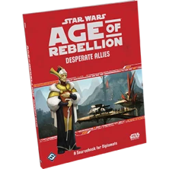 Fantasy Flight Games Star Wars: Age Of Rebellion: Desperate Allies Role Playing Game All Books