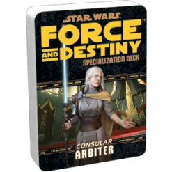 Fantasy Flight Games Star Wars: Force And Destiny: Arbiter Specialization Deck Role Playing Game