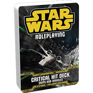 Fantasy Flight Games Star Wars RPG: Critical Hit Deck Role Playing Game 3 Fantasy Flight Games Star Wars RPG: Critical Hit Deck Role Playing Game