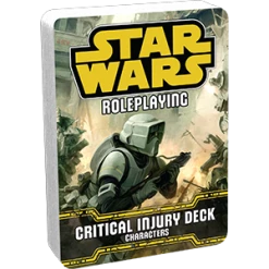 Fantasy Flight Games Star Wars RPG: Critical Injury Deck Role Playing Game