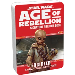 Fantasy Flight Games Star Wars: Age Of Rebellion: Engineer Signature Abilities Deck Role Playing Game