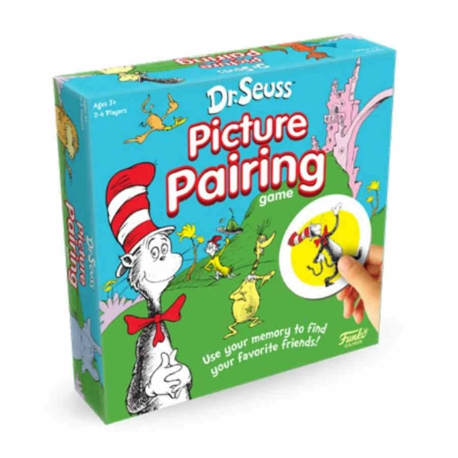 FUNKO The Picture Pairing Game: Dr. Seuss Board Game Funko Pop 3 FUNKO The Picture Pairing Game: Dr. Seuss Board Game Funko Pop