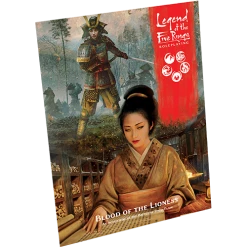 Fantasy Flight Games Legend Of The Five Rings L5R RPG: Blood Of The Lioness Role Playing Game All Books