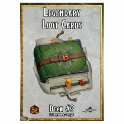 LEGENDARY GAMES Dungeons And Dragons D&D 5E: Legendary Loot Cards: Deck #3 Role Playing Game All Books