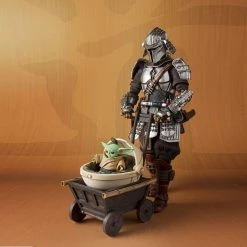Star Wars The Mandalorian - Ronin Mandalorian & Grogu (Beskar Armor) - Bandai Spirits Meisho Movie Realization Figure [Pre-order]