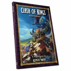 MANTIC ENTERTAINMENT LTD Kings Of War 3rd Edition: Clash Of Kings 2022 Edition Book [Pre-order]