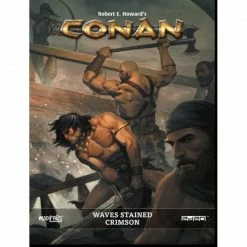 MODIPHIUS ENTERTAINMENT All Books Conan: Waves Stained Crimson Role Playing Game