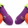 Yummy World - Eggplant & Peach - Kidrobot 16" Plush Plushies