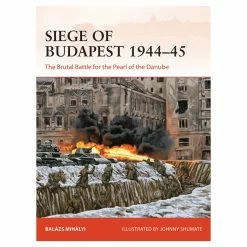 OSPREY PUBLISHING Siege Of Budapest 1944–45 Novel Book (Paperback)