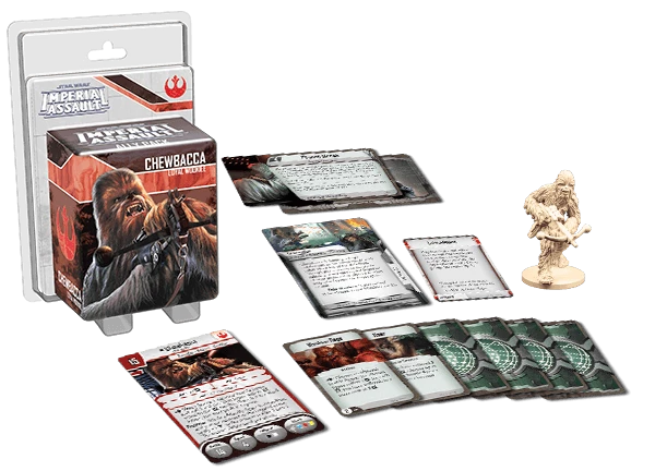 Fantasy Flight Games Star Wars SW: Imperial Assault: Chewbacca Ally Pack Miniatures Game 4 Fantasy Flight Games Star Wars SW: Imperial Assault: Chewbacca Ally Pack Miniatures Game