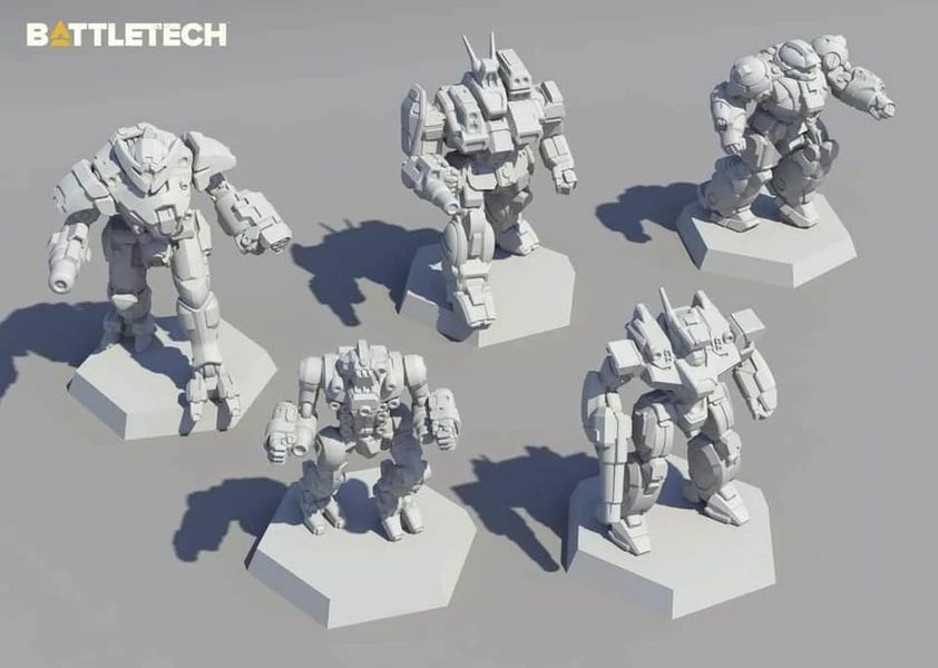 CATALYST GAME LABS Battletech: Clan Striker Star Miniatures Game 3 CATALYST GAME LABS Battletech: Clan Striker Star Miniatures Game