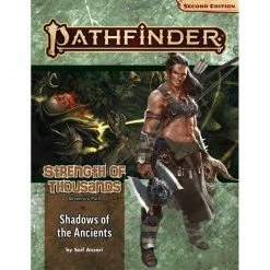PAIZO PUBLISHING Pathfinder (2e) Adventure Path: Shadows Of The Ancients (Strength Of Thousands 6 Of 6) RPG [Pre-order]