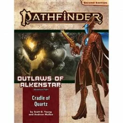 PAIZO PUBLISHING Pathfinder 2E: Adventure Path: Cradle Of Quartz: (Outlaws Of Alkenstar 2 Of 3) Role Playing Game [Pre-order] All Books