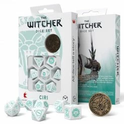 Q-WORKSHOP The Witcher: Ciri The Law Of Surprise 7pcs Dice Set
