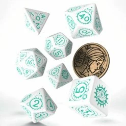 Q-WORKSHOP The Witcher: Ciri The Law Of Surprise 7pcs Dice Set