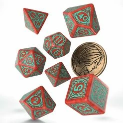 Q-WORKSHOP The Witcher: Triss Merigold The Fear 7pcs Dice Set