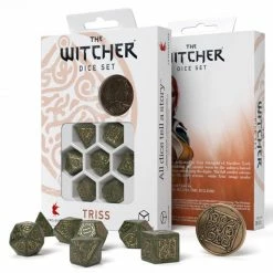 Q-WORKSHOP The Witcher: Triss Fourteenth Of Hill 7pcs Dice Set