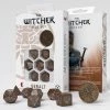Q-WORKSHOP The Witcher Dice Set: Geralt - Roachs Companion (7 + Coin) 2 Q-WORKSHOP The Witcher Dice Set: Geralt - Roachs Companion (7 + Coin)