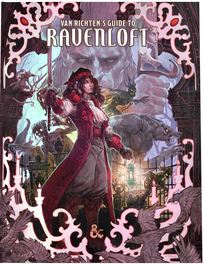 WIZARDS OF THE COAST, INC All Books Dungeons And Dragons RPG: Van Richten`s Guide To Ravenloft Hard Cover - Alternate Cover 3 WIZARDS OF THE COAST, INC All Books Dungeons And Dragons RPG: Van Richten`s Guide To Ravenloft Hard Cover - Alternate Cover