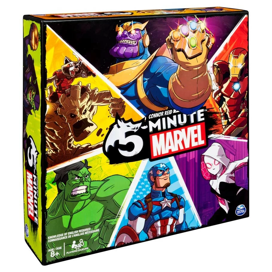 SPIN MASTER 5 Minute Marvel Card Game 3 SPIN MASTER 5 Minute Marvel Card Game