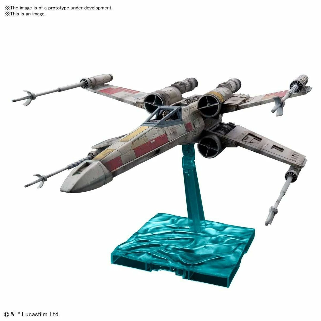 Star Wars - X-Wing Starfighter Red 5 (Rise Of Skywalker Ver.) - Bandai Spirits Hobby Star Wars 1/72 Plastic Model Kit 3 Star Wars - X-Wing Starfighter Red 5 (Rise Of Skywalker Ver.) - Bandai Spirits Hobby Star Wars 1/72 Plastic Model Kit