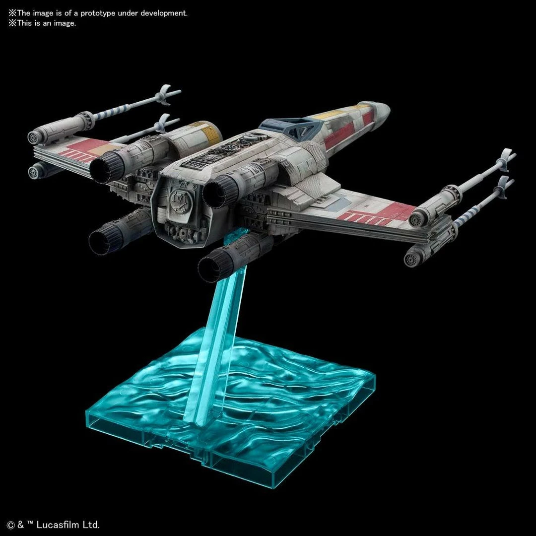 Star Wars - X-Wing Starfighter Red 5 (Rise Of Skywalker Ver.) - Bandai Spirits Hobby Star Wars 1/72 Plastic Model Kit 4 Star Wars - X-Wing Starfighter Red 5 (Rise Of Skywalker Ver.) - Bandai Spirits Hobby Star Wars 1/72 Plastic Model Kit