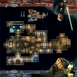 Asmodee Star Wars SW: Imperial Assault - Jabba's Palace Skirmish Map Playmat