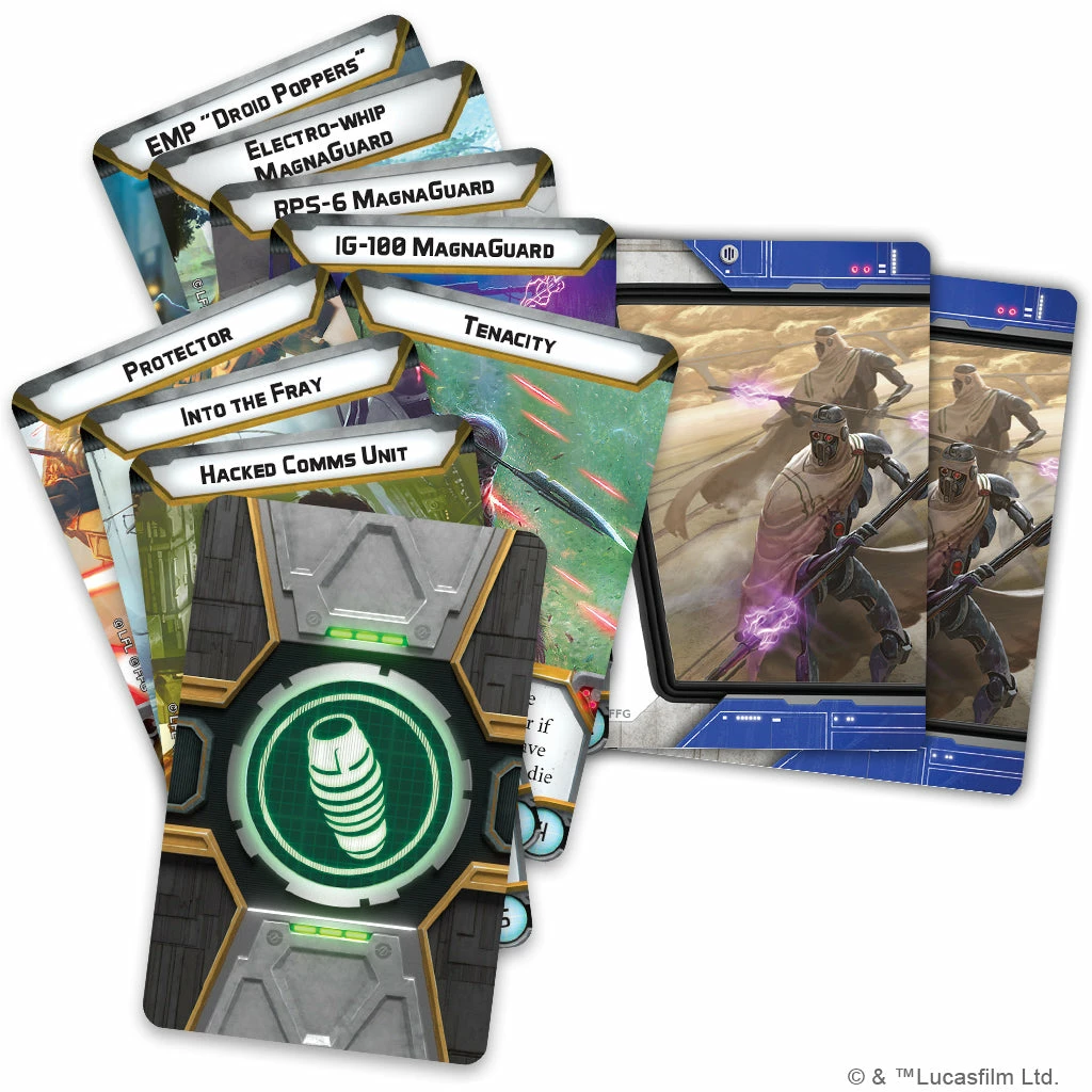 Fantasy Flight Games Star Wars Legion: IG-100 MagnaGuards Expansion Miniatures Game 6 Fantasy Flight Games Star Wars Legion: IG-100 MagnaGuards Expansion Miniatures Game