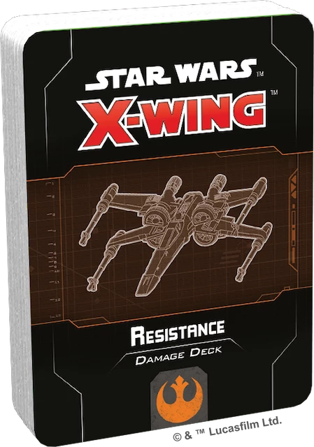 Fantasy Flight Games Star Wars X-Wing 2nd Ed: Resistance Damage Deck Miniatures Game 3 Fantasy Flight Games Star Wars X-Wing 2nd Ed: Resistance Damage Deck Miniatures Game