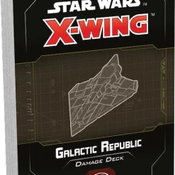 Fantasy Flight Games Star Wars X-Wing 2nd Ed: Galactic Republic Damage Deck Miniatures Game