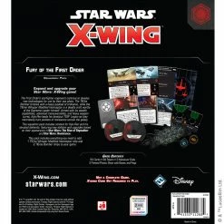 Fantasy Flight Games Star Wars X-Wing 2nd Ed: Fury Of The First Order Squadron Pack Miniatures Game