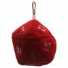 ULTRA PRO Dungeons & Dragons D20 Plush Dice Bag - Red D&D