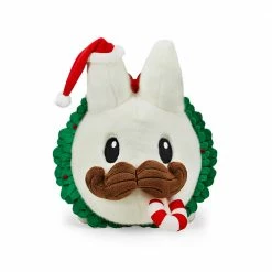 Holiday Wreath Labbit - Frank Kozik X Kidrobot 14" Labbit Plush [Pre-order] Labbit Art Toys