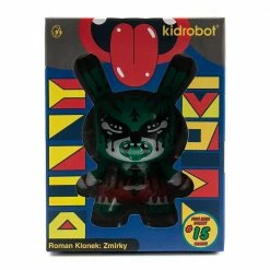 Zmirky Dunny By Roman Klonek Green/ KR Exclusive - Kidrobot 5” Art Toy Figure Figures