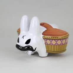 Chia Pet Labbit By Frank Kozik - Kidrobot 5" Art Toy Figure 18 Chia Pet Labbit By Frank Kozik - Kidrobot 5