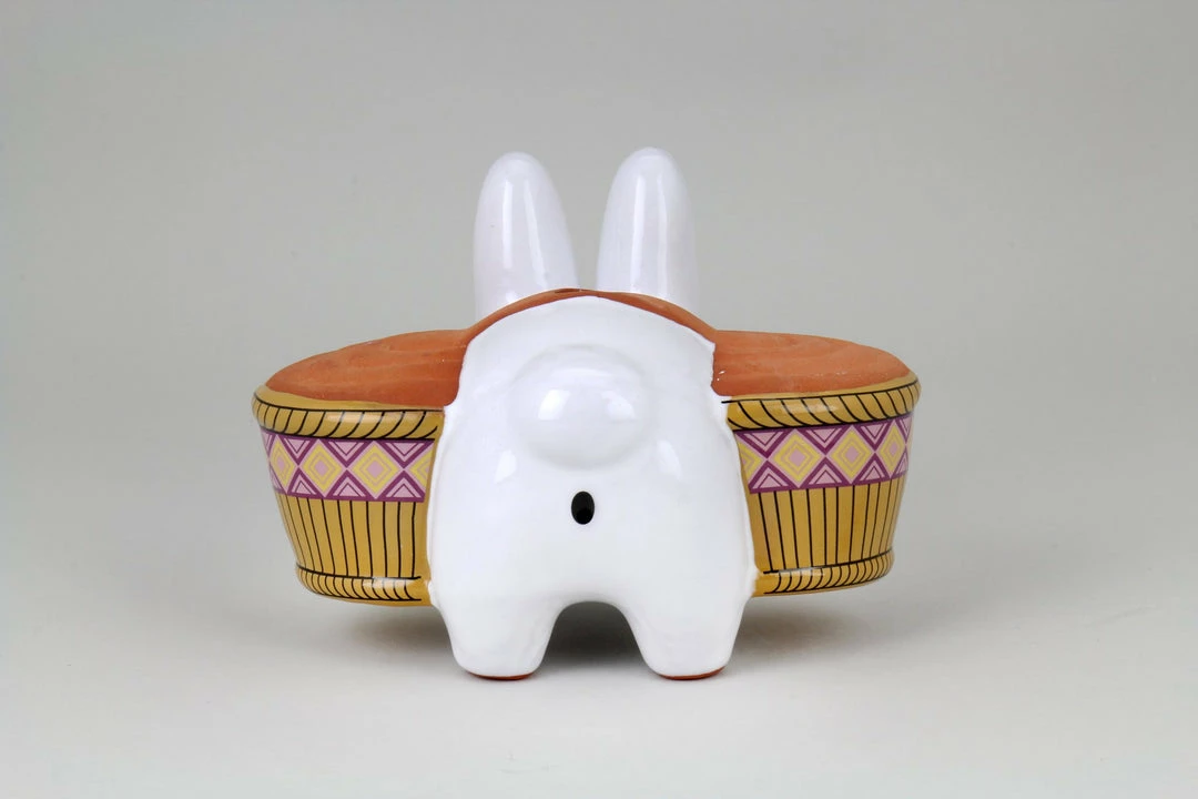 Chia Pet Labbit By Frank Kozik - Kidrobot 5" Art Toy Figure 11 Chia Pet Labbit By Frank Kozik - Kidrobot 5" Art Toy Figure