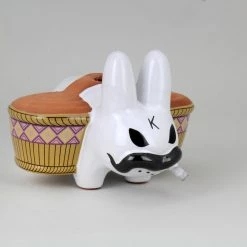 Chia Pet Labbit By Frank Kozik - Kidrobot 5" Art Toy Figure 16 Chia Pet Labbit By Frank Kozik - Kidrobot 5