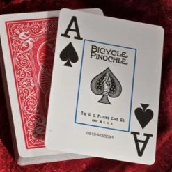 BICYCLE Non-Collectible Card Games Pinochle Jumbo Index Card Game
