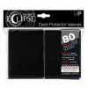 Card Sleeves Eclipse Black Ultra Pro Basic Sleeves 80ct