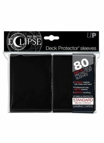 Card Sleeves Eclipse Black Ultra Pro Basic Sleeves 80ct 3 Card Sleeves Eclipse Black Ultra Pro Basic Sleeves 80ct
