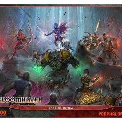CEPHALOFAIR GAMES Gloomhaven: The Black Barrow Puzzle Puzzles